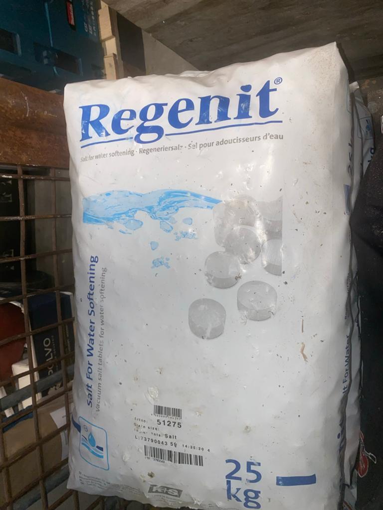 Regenit Zouttabletten voor Waterontharder 25 kg, Ophalen, Nieuw, Waterontharder met zout