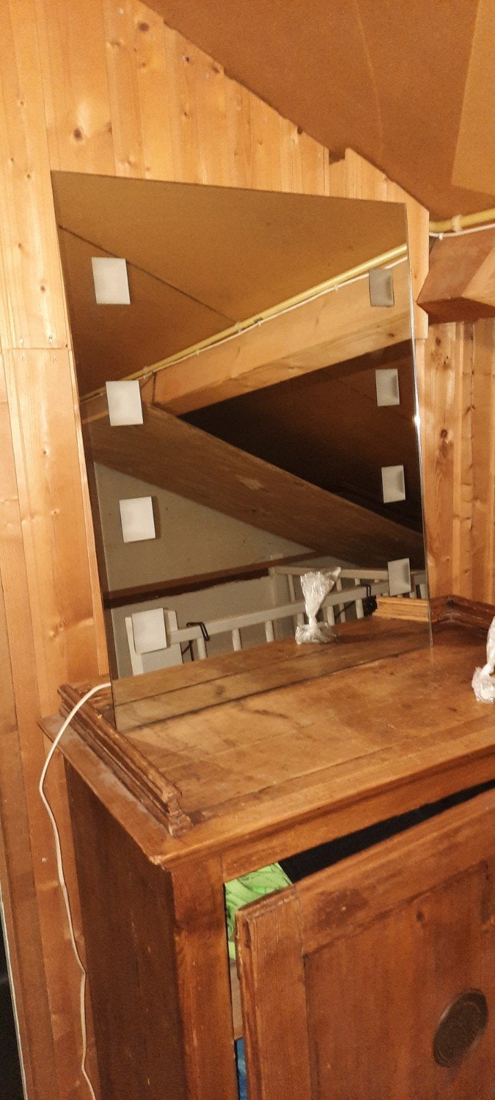Badkamerspiegel, Huis en Inrichting, Ophalen, Gebruikt