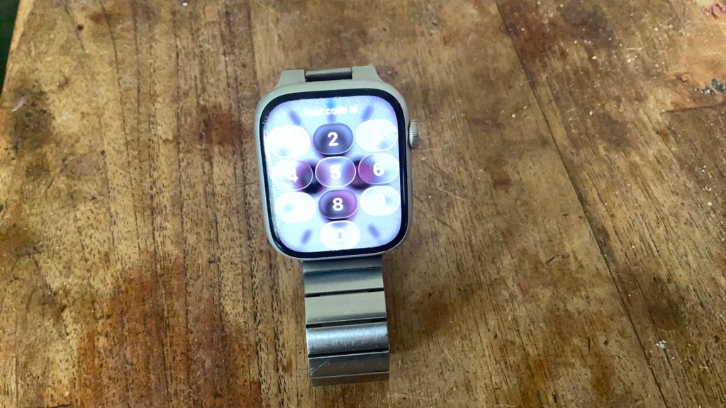 Apple watch Series 7 GPS + Cellolar, Gebruikt, Zwart, IOS, Ophalen of Verzenden