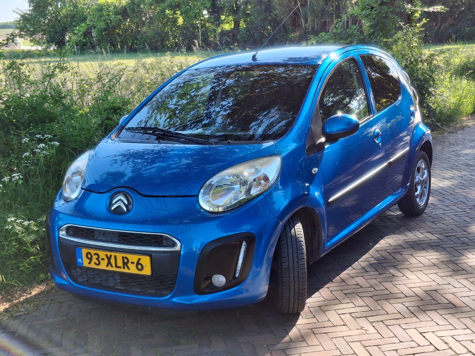Citroën C1 1.0i 68PK 5D 2012 Blauw, Voorwielaandrijving, C1, Origineel Nederlands, Handgeschakeld