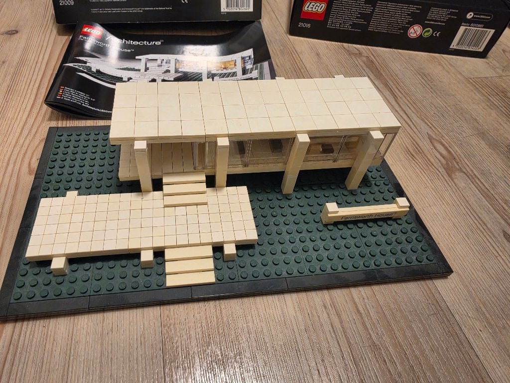 LEGO Architecture Farnsworth House 21009, Kinderen en Baby's, Ophalen of Verzenden, Zo goed als nieuw
