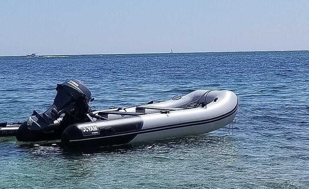 Yam 380S rubberboot (zonder motor), Watersport en Boten, Rubberboten, Aluminium, 4 m, Yam, Ophalen of Verzenden