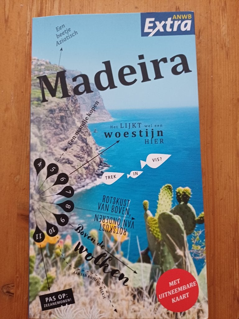 Reisgids ANWB extra Madeira, ANWB, Europa, Ophalen of Verzenden, Zo goed als nieuw