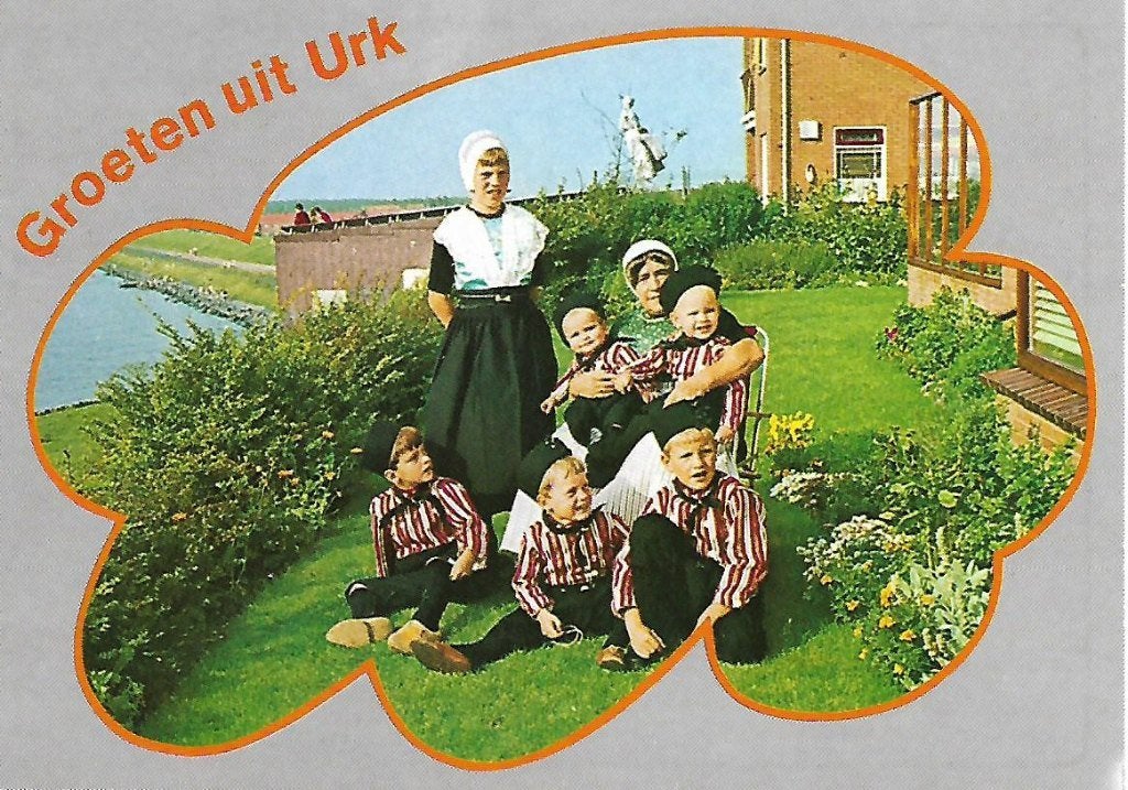 Urk- -Klederdracht., Verzenden, 1980 tot heden, Ongelopen, Flevoland
