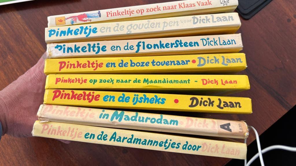 Pinkeltje Boeken Collectie - Dick Laan (8 delen), Ophalen of Verzenden, Gelezen, Kind en Jeugd