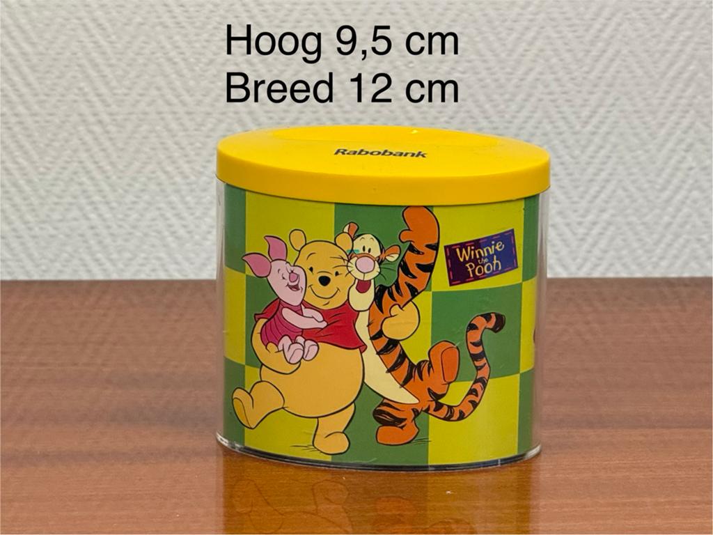 Winnie de Poeh spaarpot Rabobank, Verzamelen, Ophalen of Verzenden, Zo goed als nieuw, Kunststof, Overige thema's