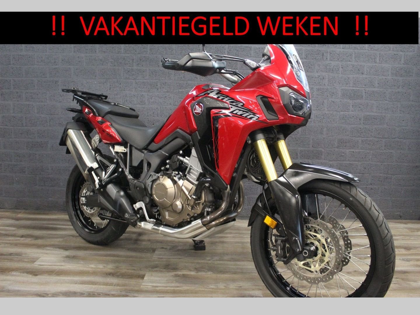 HONDA CRF 1000 L AFRICA TWIN (bj 2017) 45,416 km, 2 cilinders, HONDA, Motorrijbewijs A, Bedrijf