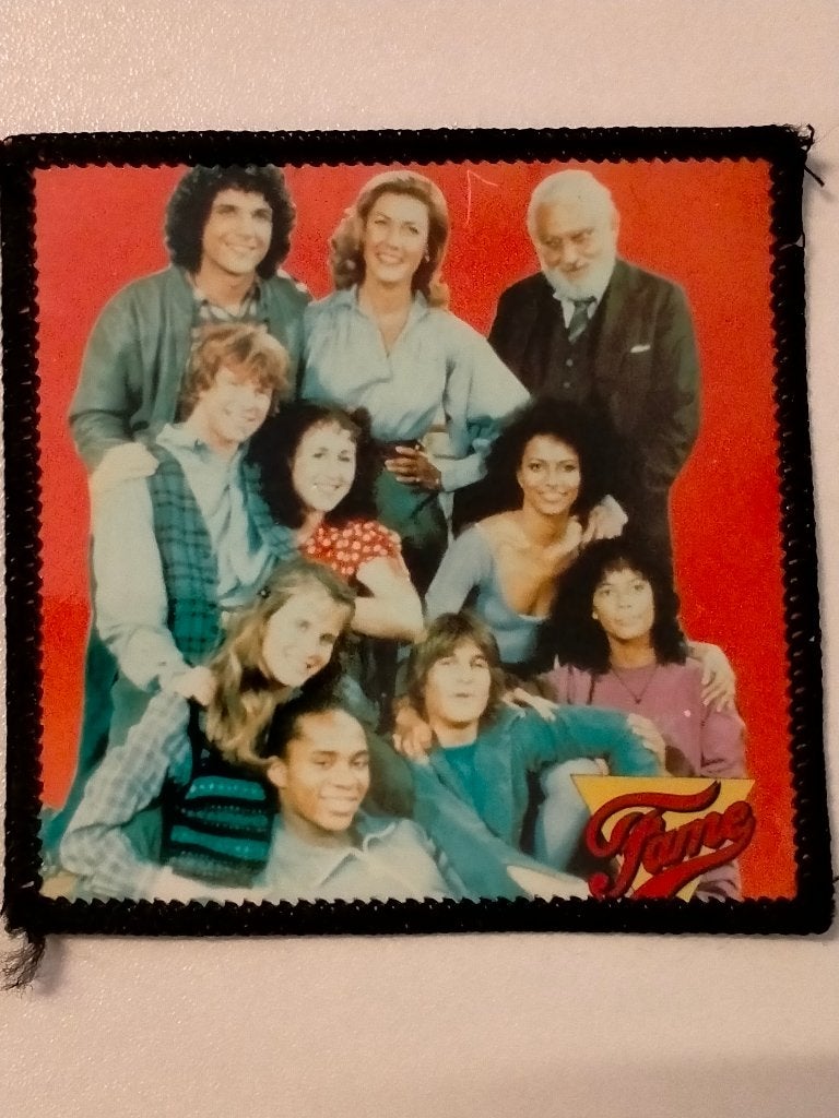 Fame musical vintage patch embleem rare pop, Ophalen of Verzenden, Nieuw, Kleding