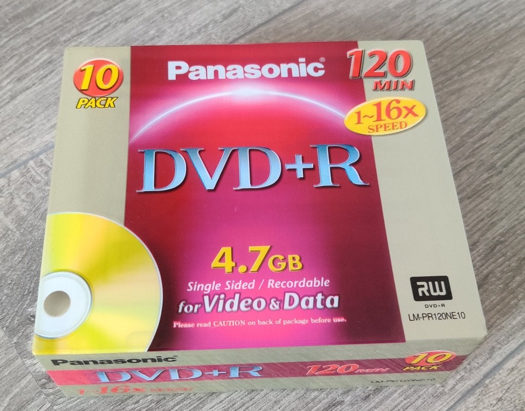 DVD+R, Ophalen, Zo goed als nieuw, Dvd, Philips, EMTEC, Panasonic