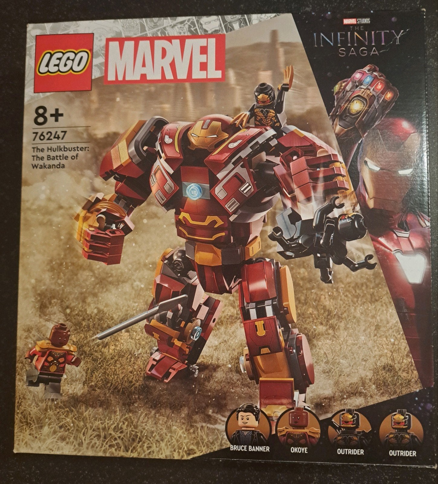 lego marvel 76247 hulkbuster, Marvel, Lego, Ophalen of Verzenden, Zo goed als nieuw