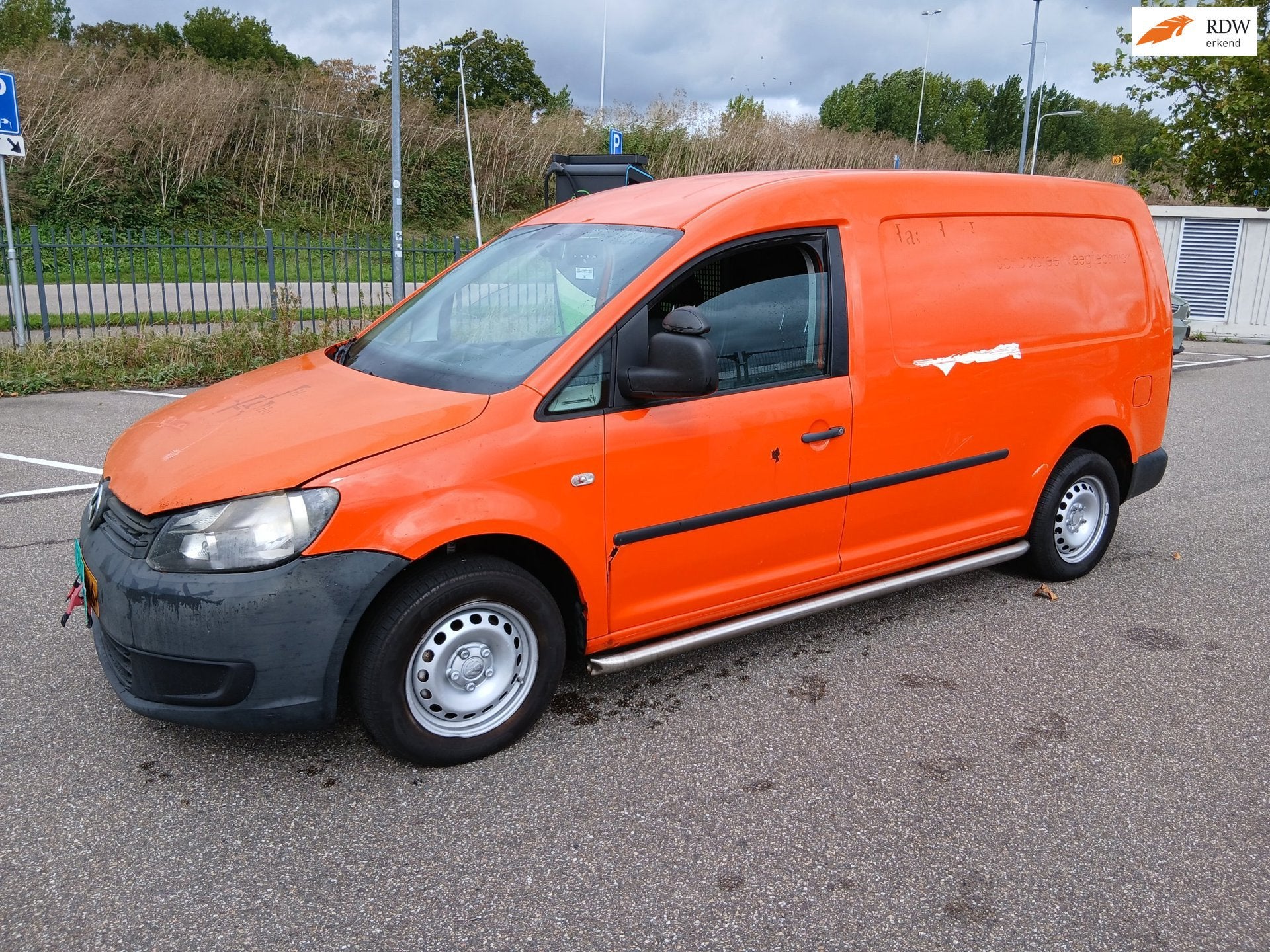 Volkswagen Caddy 1.6 TDI Maxi!EURO 5!RIJDT GOED!SCHAKELT GOE, Voorwielaandrijving, Stof, Gebruikt, Volkswagen