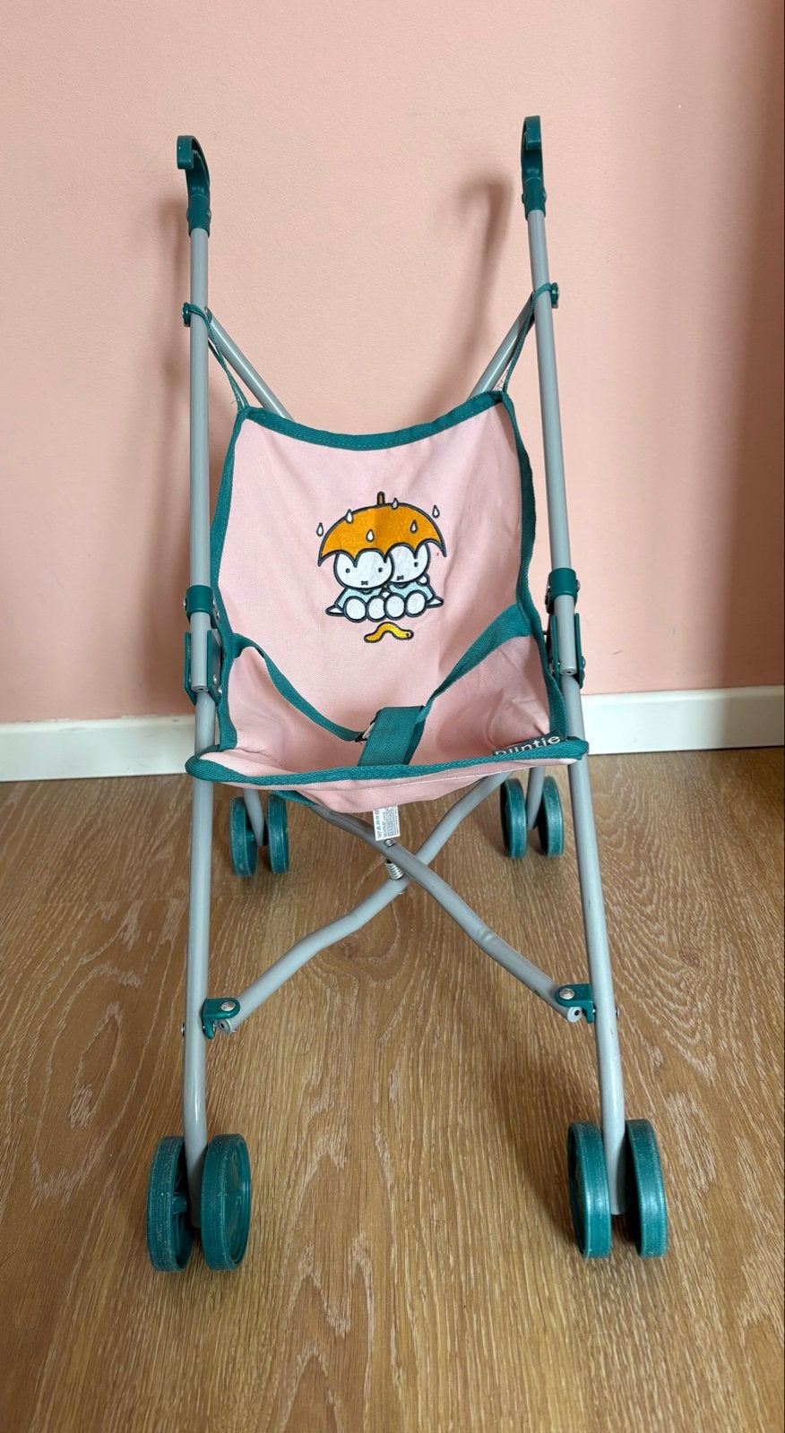 Roze poppenbuggy met Nijntje print, Ophalen, Gebruikt, Overige merken