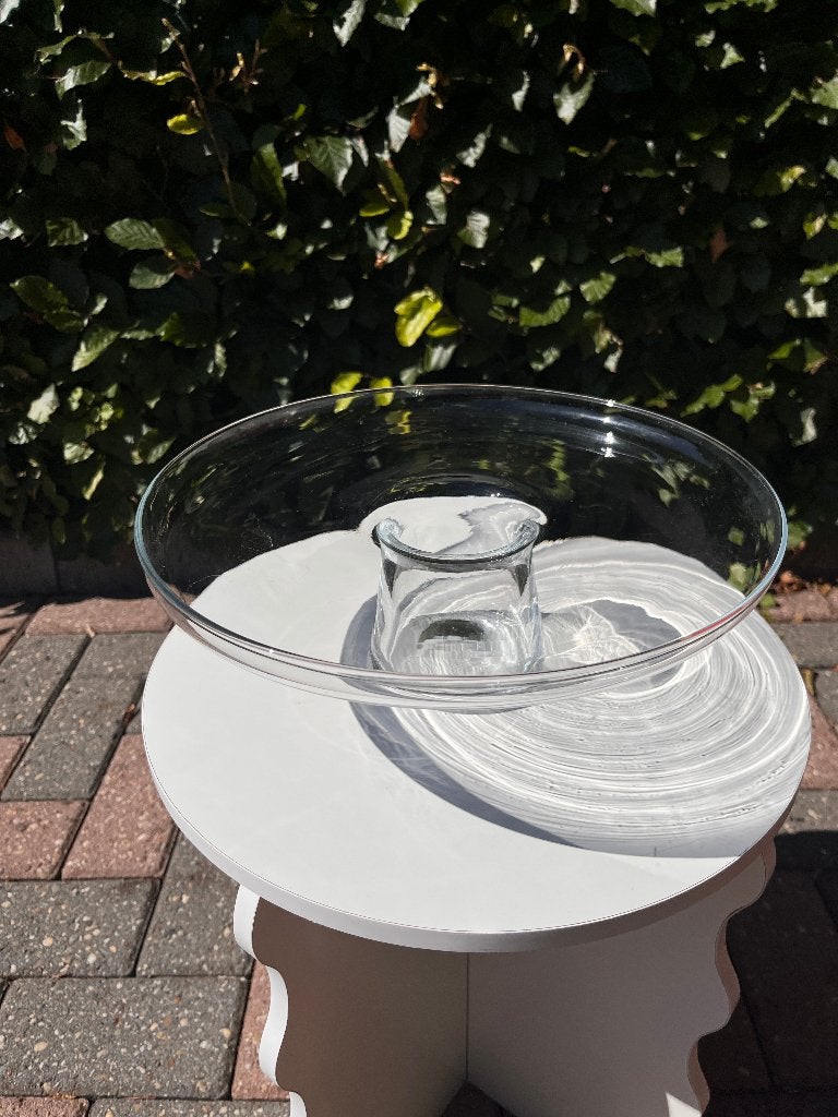 Glazen plateau - 29,5cm breed, Ophalen
