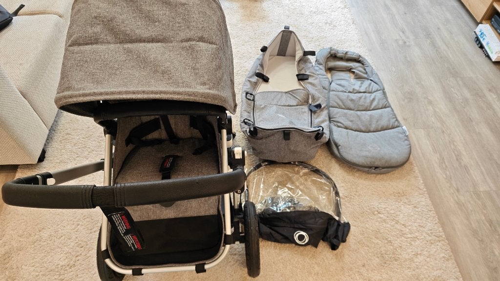Bugaboo Cameleon 3 complete set kinderwagen in nette staat, Kinderen en Baby's, Kinderwagens en Combinaties, Ophalen, Luchtbanden