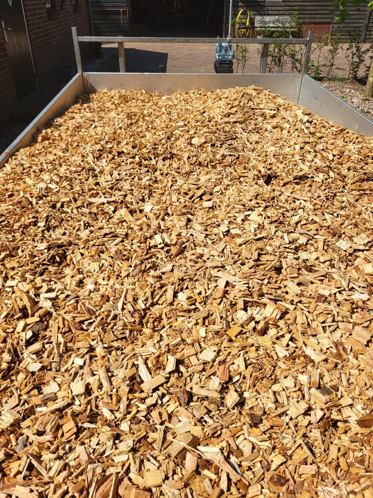 Houtsnippers - Ideaal voor tuin en verwarming, 6 m³ of meer, Ophalen of Verzenden, Overige houtsoorten, Takken