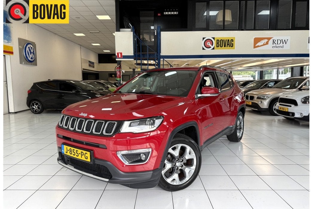 Jeep Compass 1.4 M.Air Op.Ed.Plus Bovag Garantie NAP, Auto's, Jeep, 450 kg, Gebruikt, Euro 6, 4 cilinders