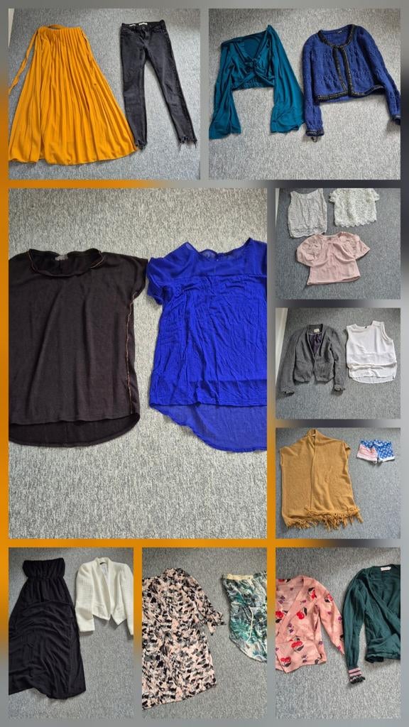 Groot kledingpakket dames maat S, Kleding | Dames, Ophalen of Verzenden, Gedragen, Maat 36 (S)