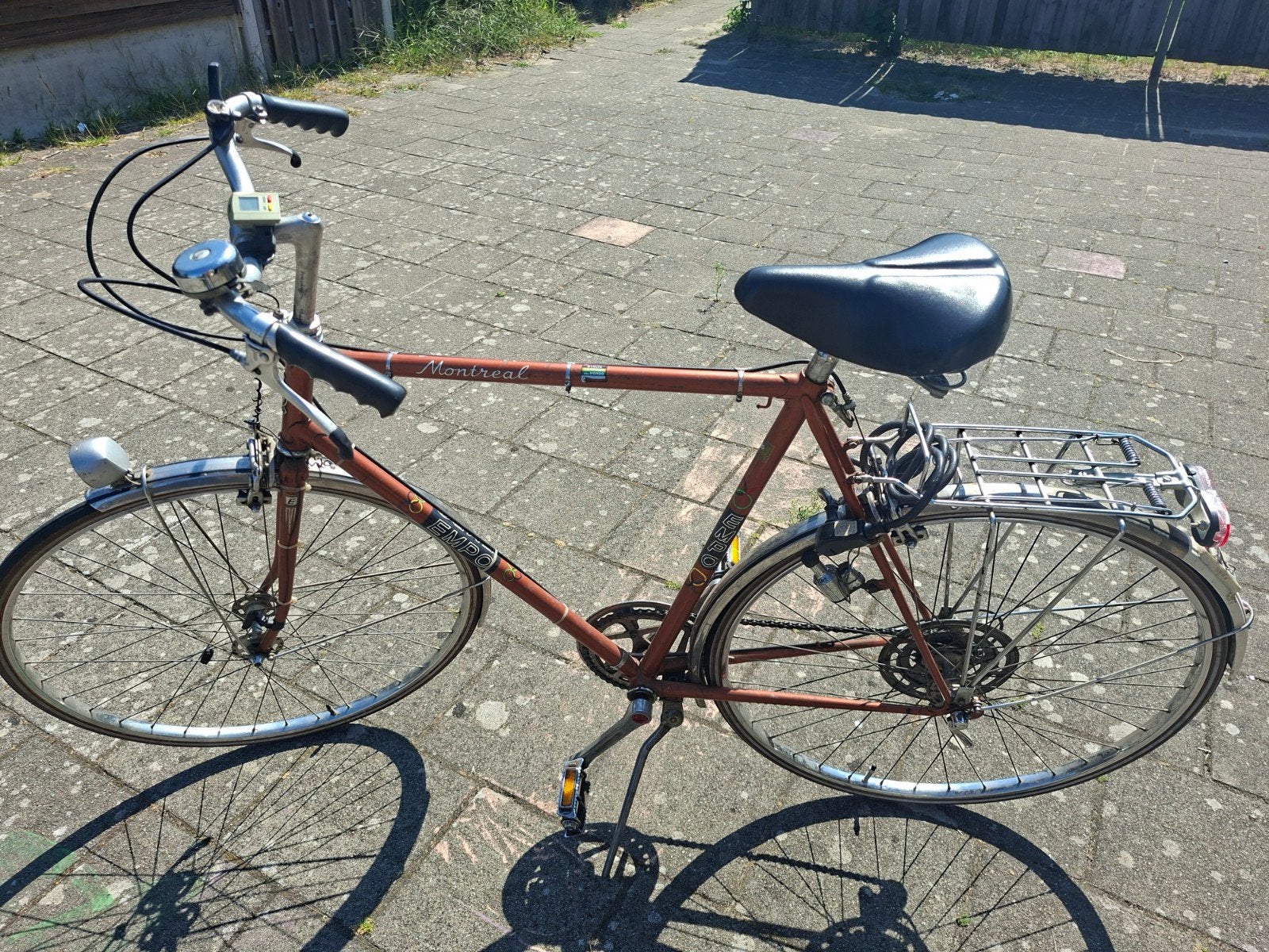 empo montreal heren racefiets, Fietsen en Brommers, Fietsen | Oldtimers, Ophalen