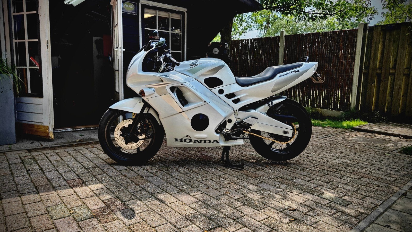 Honda CBR600 pc25 92 Wit, Sportuitlaat, 4 cilinders, Motorrijbewijs A, Gebruikt