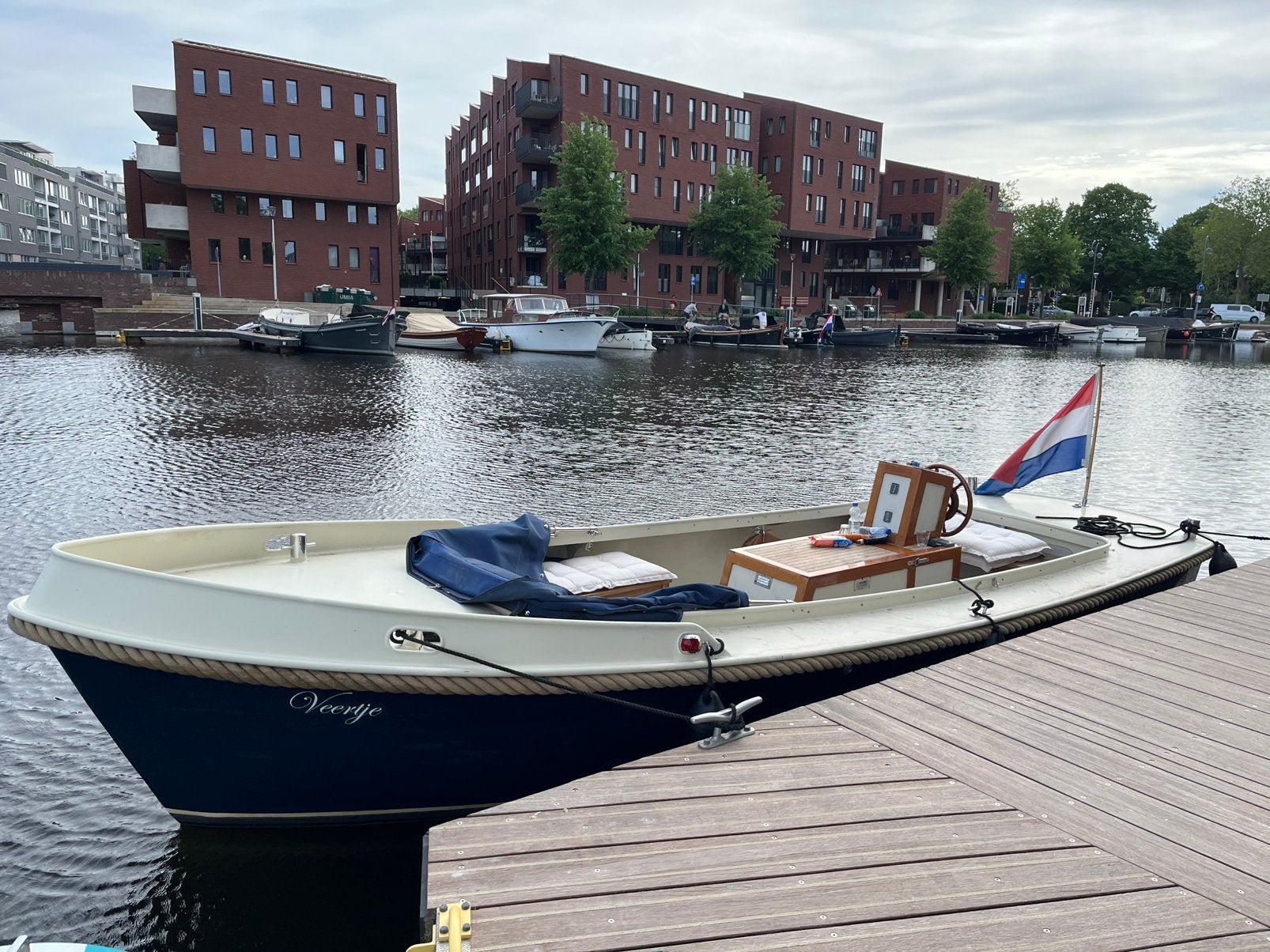 720 lang van staal motor Vetus 42 PK, Ophalen, Staal