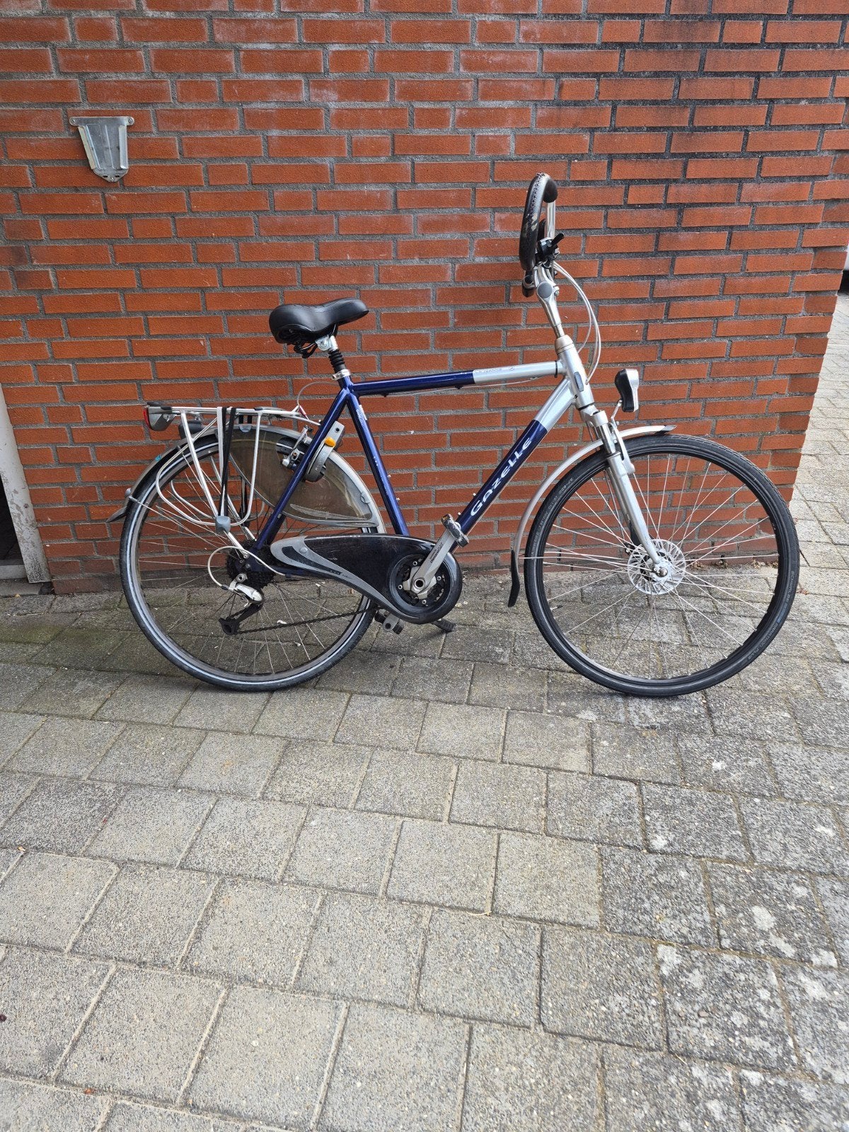 gazelle dames fiets, Gebruikt, Velgrem, Versnellingen, Ophalen of Verzenden