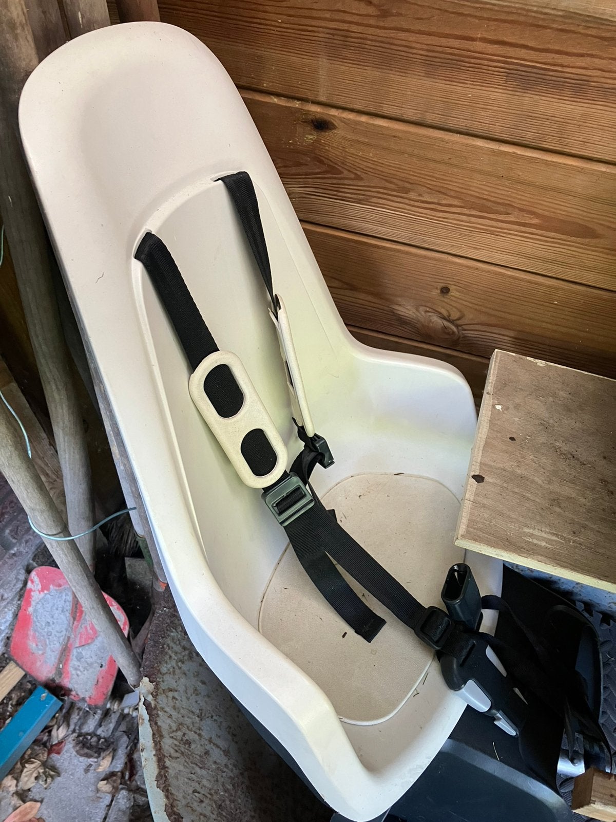 Bobike fietsachterzitje, Ophalen, Achterzitje, 9 t/m 18 kg, Gebruikt