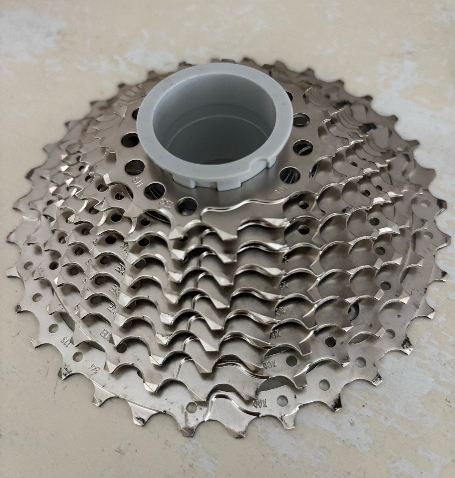 Shimano 105 CS-R7000 Cassette 11 Speed, Gebruikt, Staal, Ophalen of Verzenden, Derailleur of Ketting