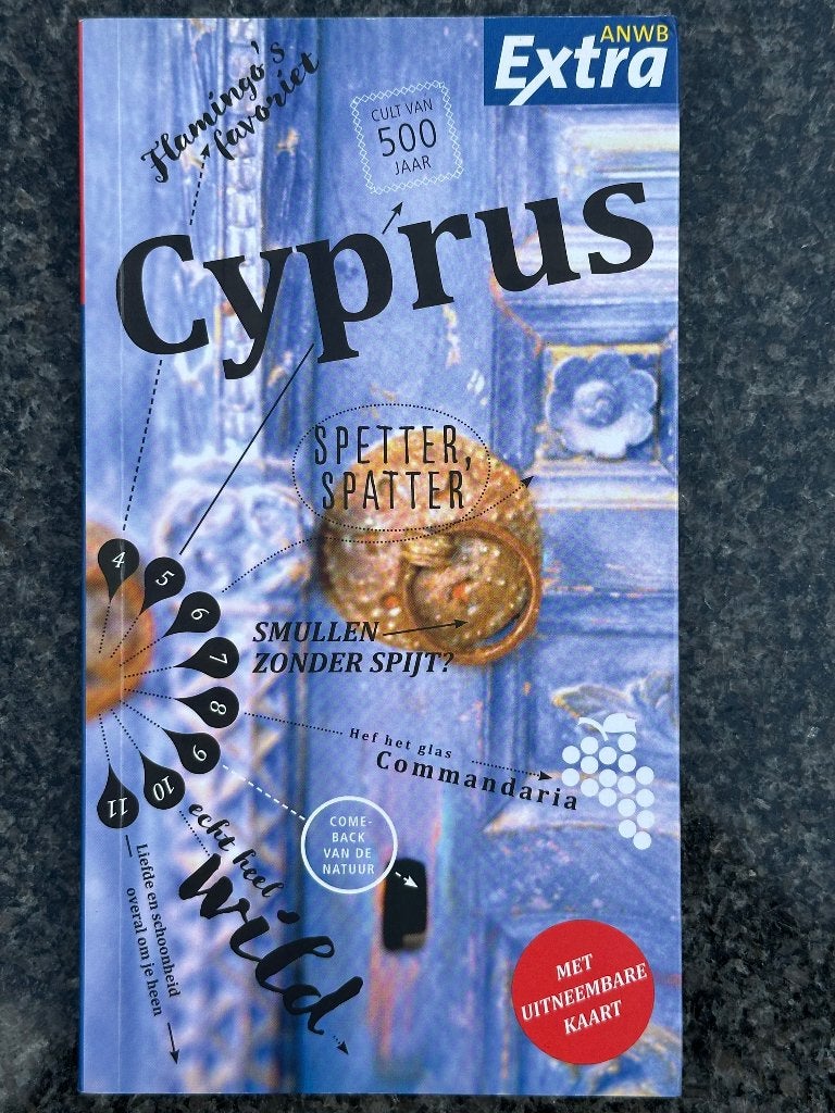 Cyprus, ANWB Extra, Boeken, Reisgidsen, ANWB, Verzenden, Europa, Zo goed als nieuw