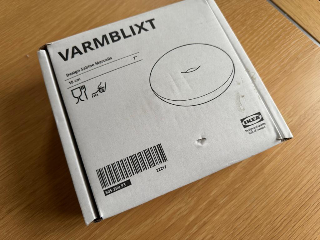 IKEA VARMBLIXT schaal/deksel, Sabine Marcelis, groen, Groen, Nieuw, Ophalen of Verzenden, Modern