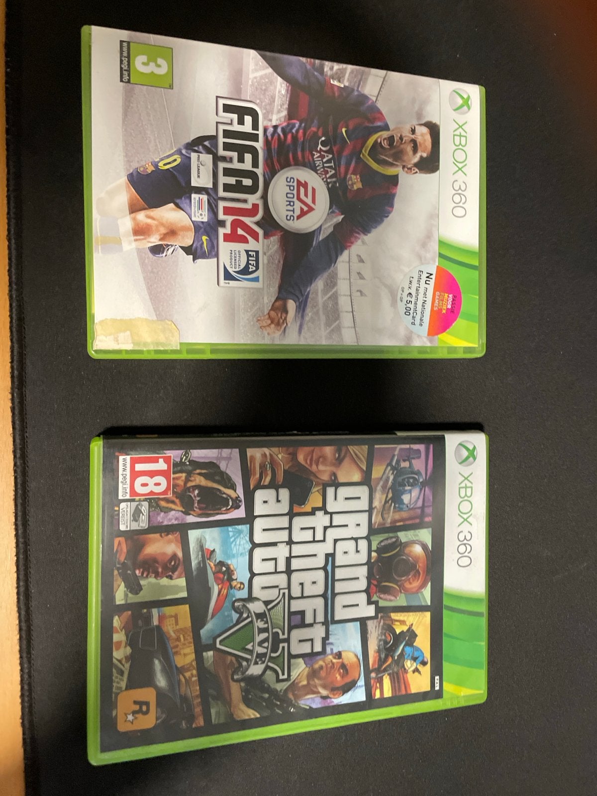 GTA V en fifa 14 voor de Xbox 360, Spelcomputers en Games, Games | Xbox 360, Ophalen, Online, Gebruikt, Vanaf 18 jaar