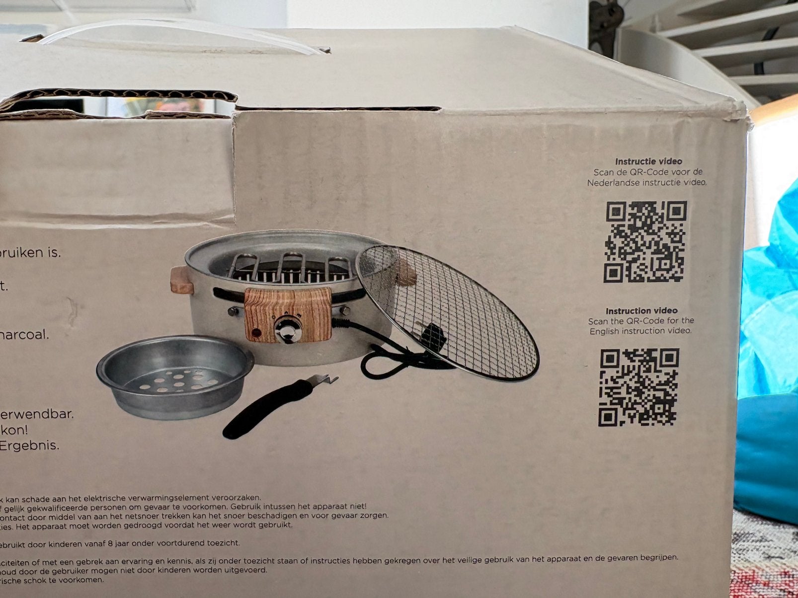 Hybrid BBQ by Norlander Niet gebruikt!, Ophalen of Verzenden, Nieuw