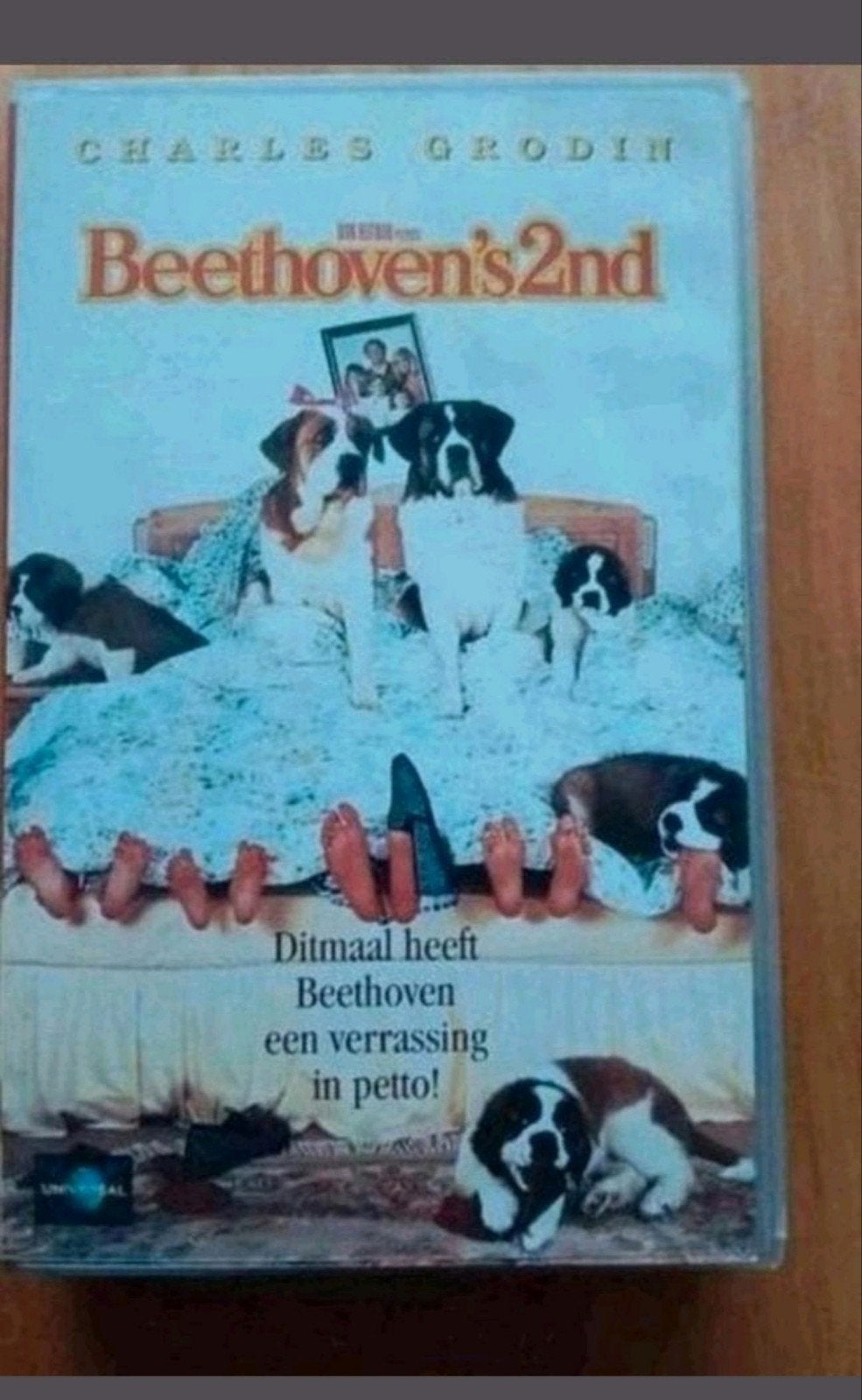 Beethoven 2nd, Cd's en Dvd's, VHS | Kinderen en Jeugd, Alle leeftijden, Ophalen of Verzenden, Zo goed als nieuw