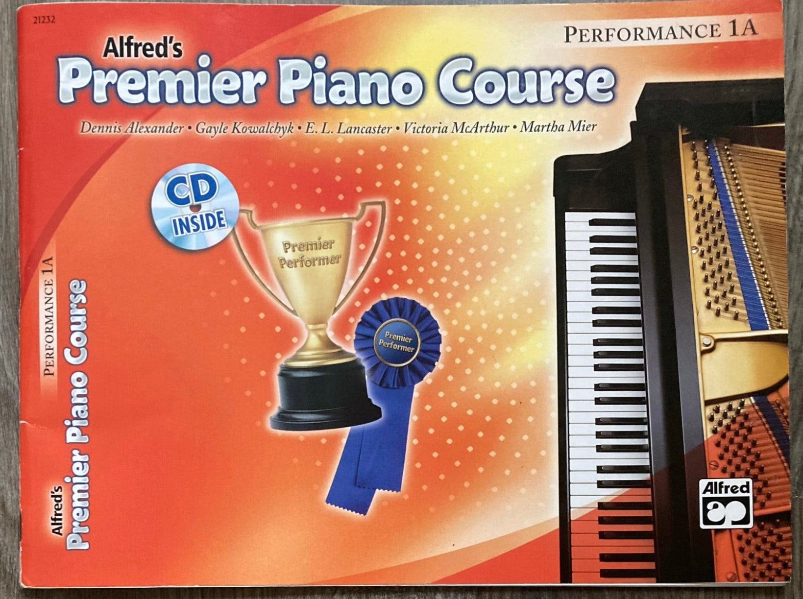 Alfred’s Premier Piano Course 1A + CD, Ophalen of Verzenden, Gebruikt