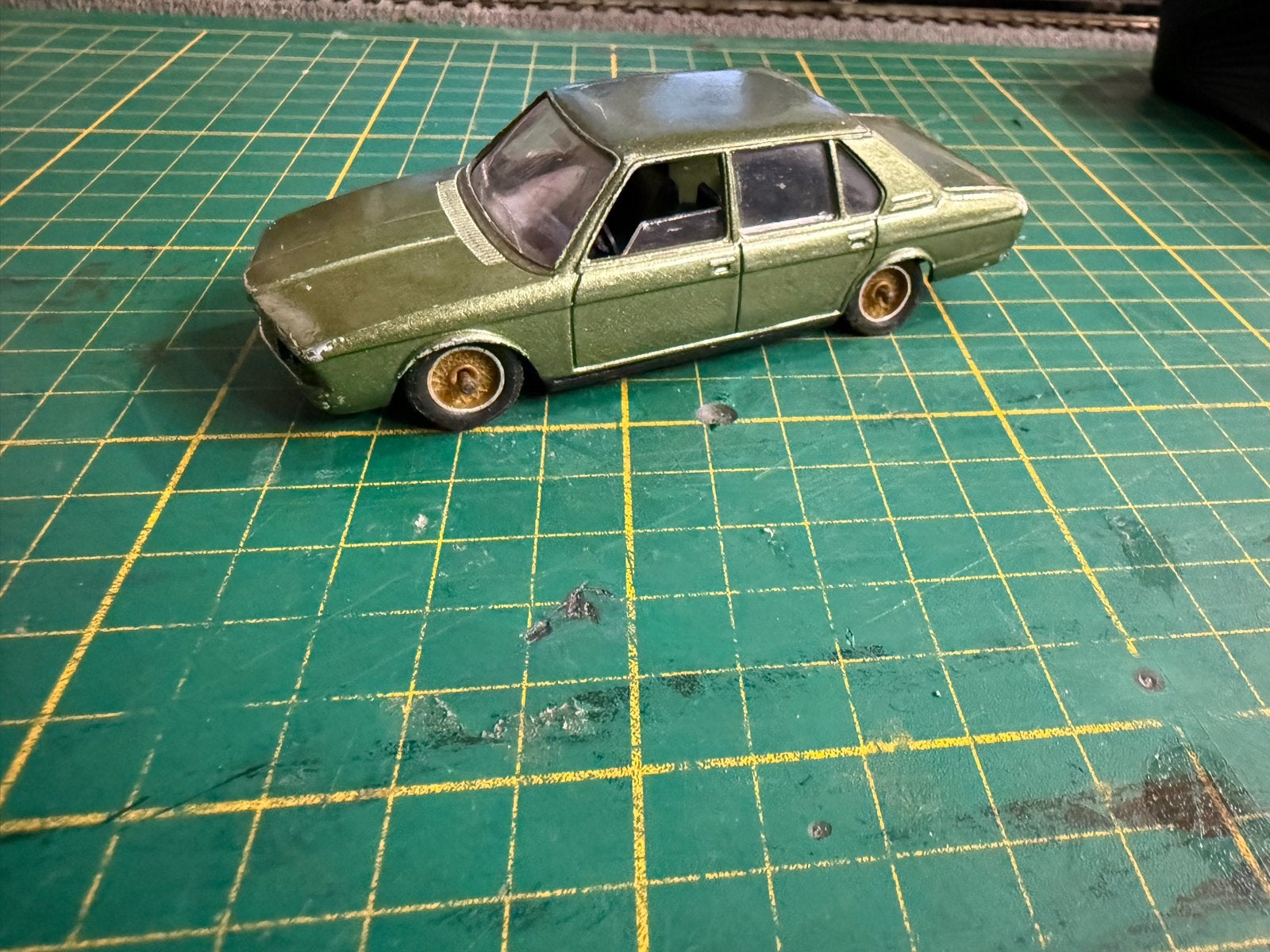 Solido 1304 BMW 530 1/43 - Vintage Diecast Modelauto, Ophalen of Verzenden, Gebruikt, Auto, Solido
