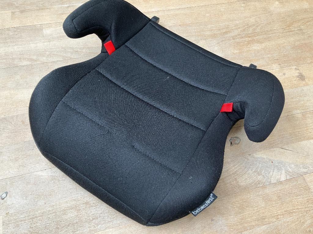Bebies First Zitverhoger Topo Isofix (Groep 3) - Zwart, Kinderen en Baby's, Autostoeltjes, 15 t/m 36 kg, Zo goed als nieuw, Isofix