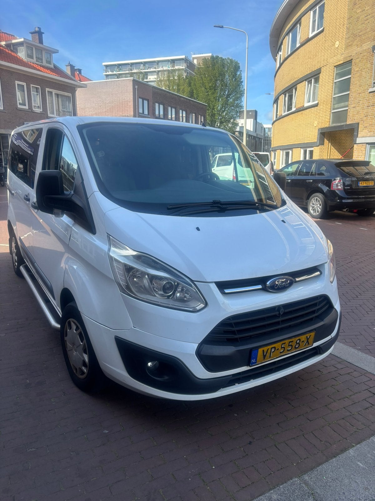 Ford Transit Custom invalide bus / rolstoelbus, Auto's, Voorwielaandrijving, 15 km/l, 4 cilinders, 4 stoelen