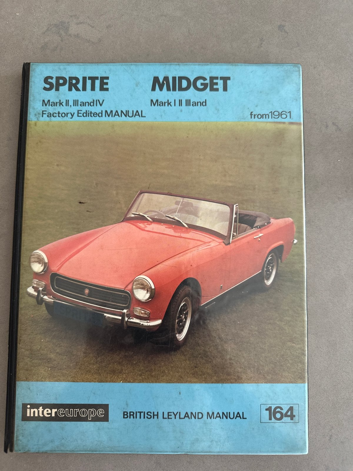 Werkplaatshandboek Sprite Midget Mark I, II, III, IV, Ophalen of Verzenden