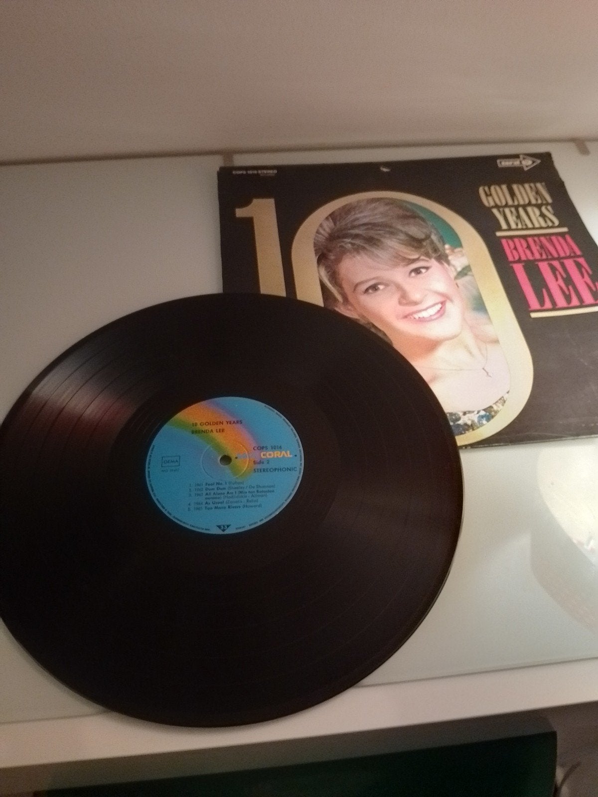 Brenda Lee; 10 Golden years Vinyl LP, Ophalen, Gebruikt, 12 inch