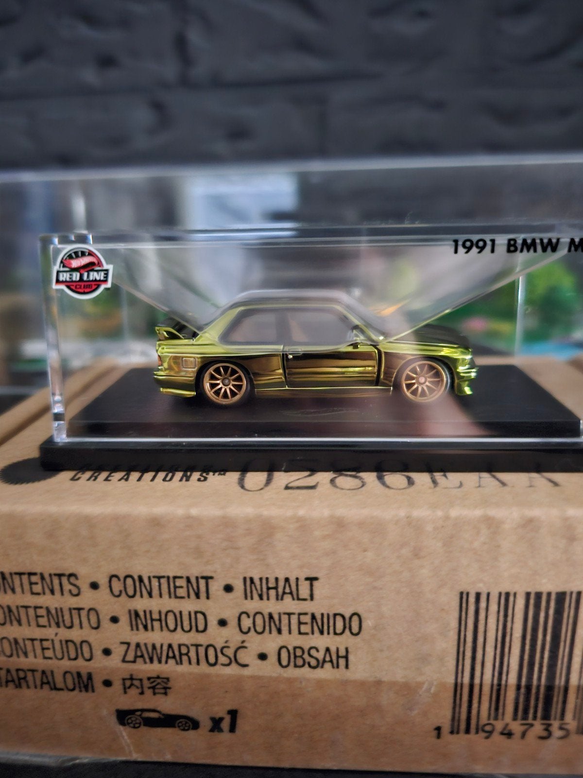 Hot Wheels RLC 1991 BMW E30 M3 - Exclusieve Collectors Item, Ophalen of Verzenden, Nieuw, Auto
