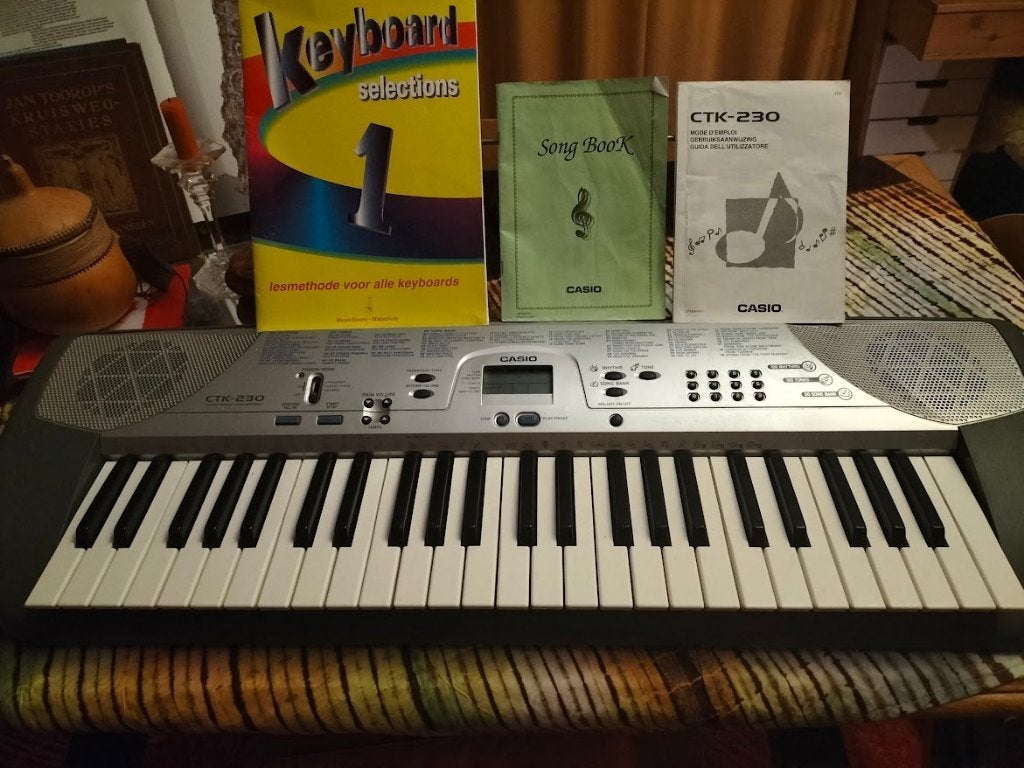 keyboard Casio CTK-230, Muziek en Instrumenten, Keyboards, Casio, Gebruikt, Met standaard, Ophalen
