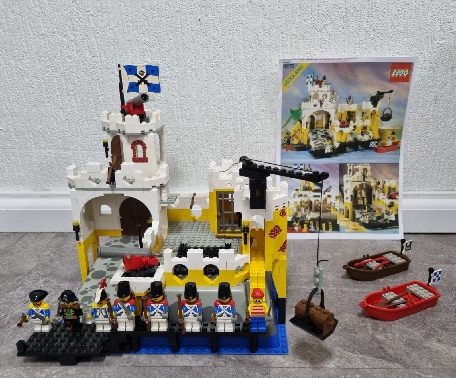 Lego 6276 Eldorado Fortress, Gebruikt, Lego, Complete set, Compleet
