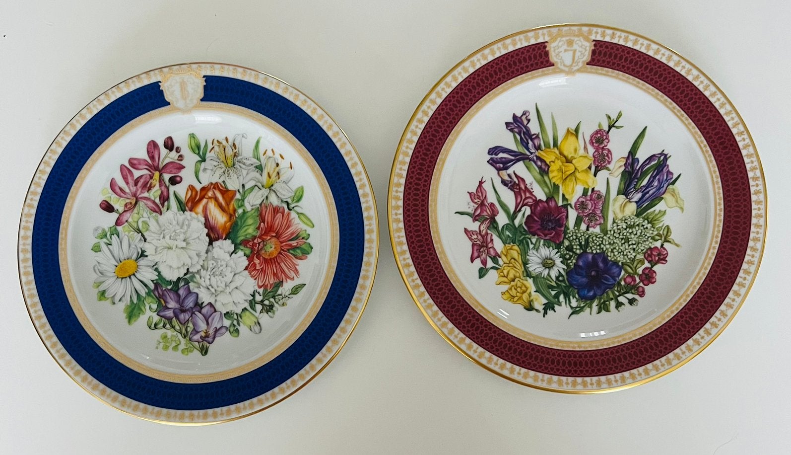 2 Vintage verzamelborden Koninklijke Mosa Nederland, Ophalen of Verzenden, Zo goed als nieuw, Servies