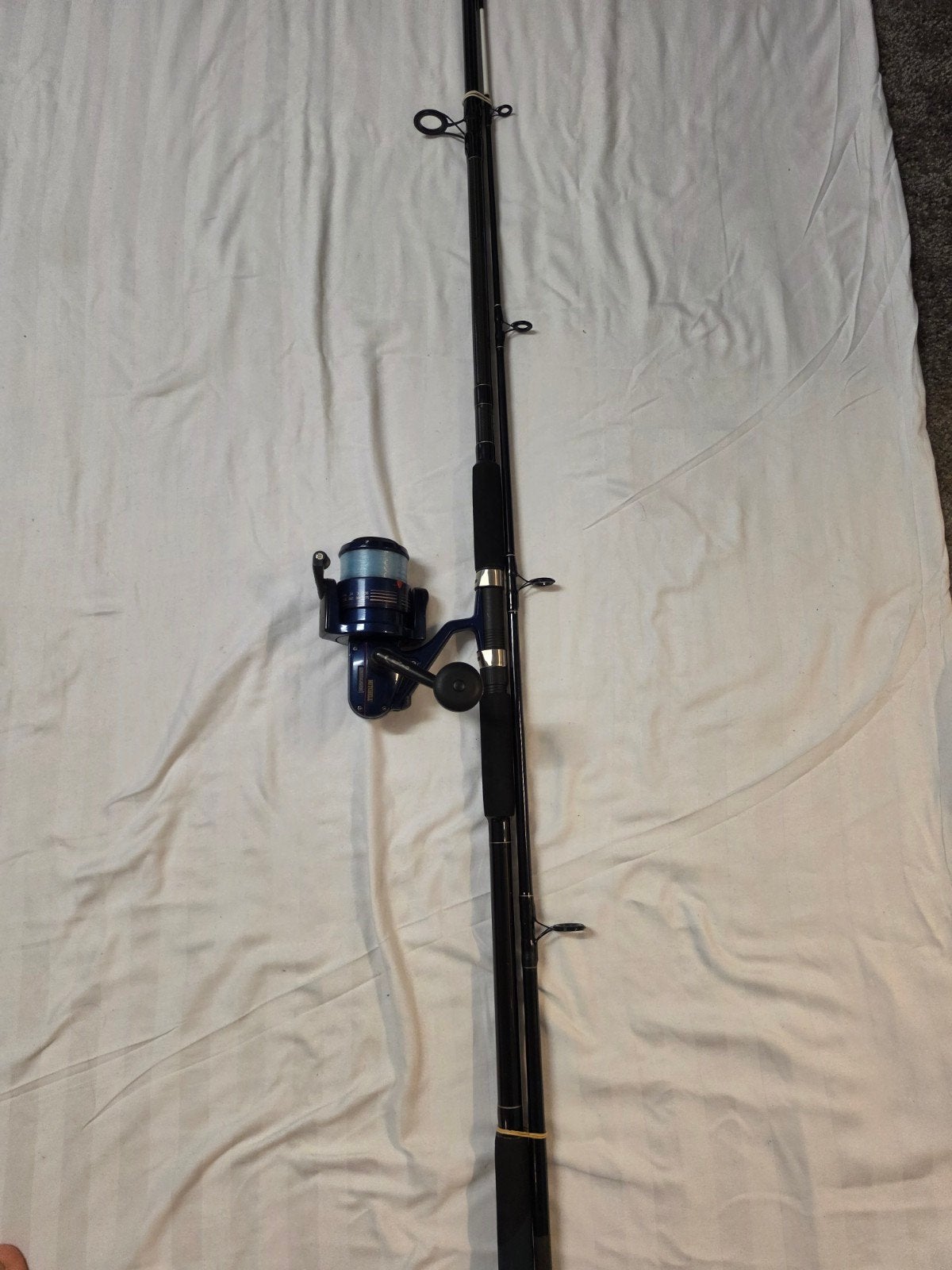 Shakespeare zeta pier boat set met orca 8000, Ophalen of Verzenden