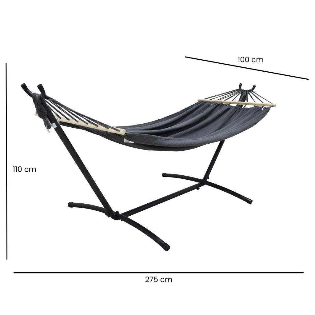 Alora Tuinhangmat met Frame  en Spreidstangen – 250 kg, Tuin en Terras, Niet ingevuld, Zo goed als nieuw, Eenpersoons, Niet ingevuld