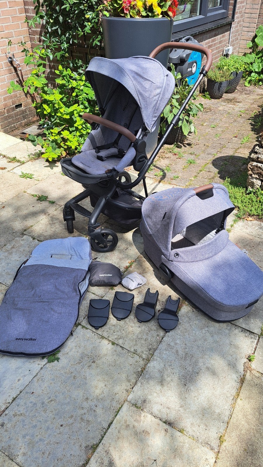 Easywalker Harvey 2 Kinderwagen met Reiswieg, Ophalen, Gebruikt, Overige merken, Met reiswieg