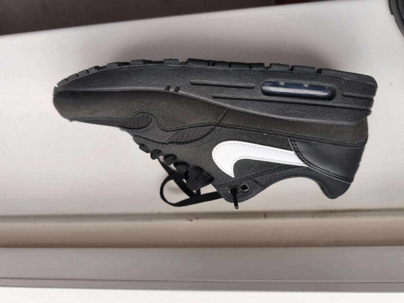 Nike Air Max 1 sneakers zwart maat 40,5 en 41, Kleding | Heren, Schoenen, Ophalen, Zwart, Nike, Nieuw
