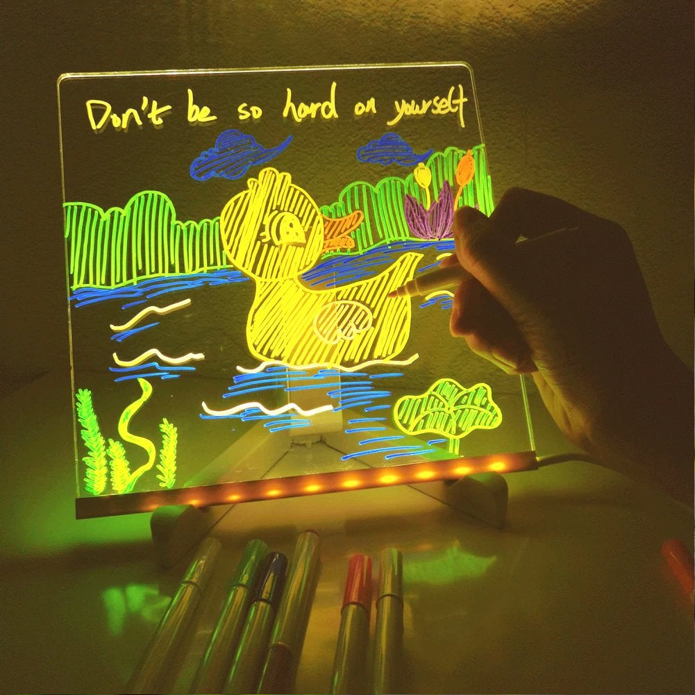 USB Led Whiteboard / Notitieblok Memo Bord Tekenen Digitaal, Verzenden, Nieuw, Overige typen