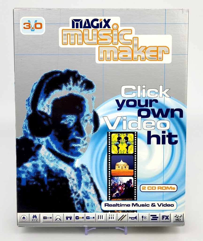 Magix Music Maker 3.0 - Big Box - PC CD-ROM, Verzenden, Gebruikt, Windows