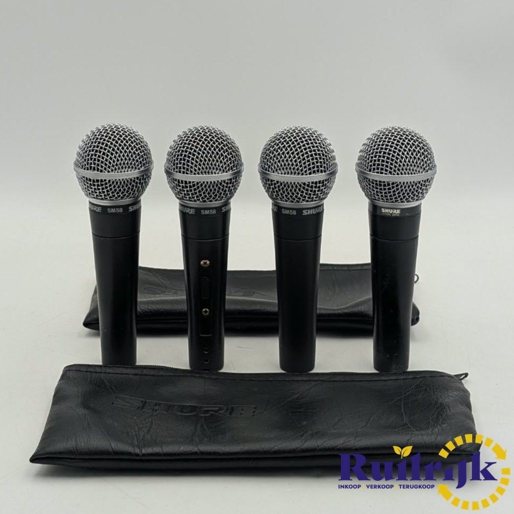 Shure SM58 dynamische microfoon - Nette staat, Flex Ltd., Zo goed als nieuw, https://flex.com/contact-us, Nobelstraat 10, 5807 GA Oostrum LB, Limburg, Nederland