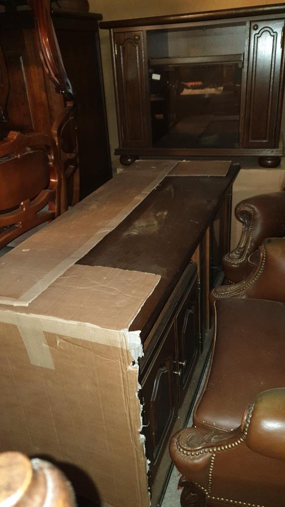 Nieuwe eiken tv meubelen, Ophalen, Zo goed als nieuw, Minder dan 100 cm, Kersenhout
